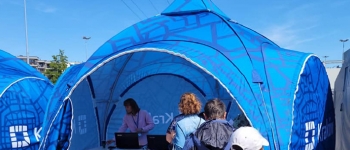 Frühjahrsaktion: Rabatt auf Zelte mit Aufdruck!